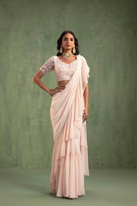 Jiya Pre-draped Saree Set