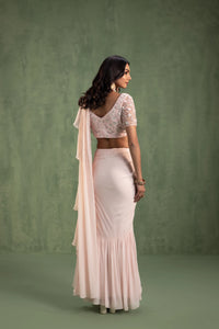 Jiya Pre-draped Saree Set