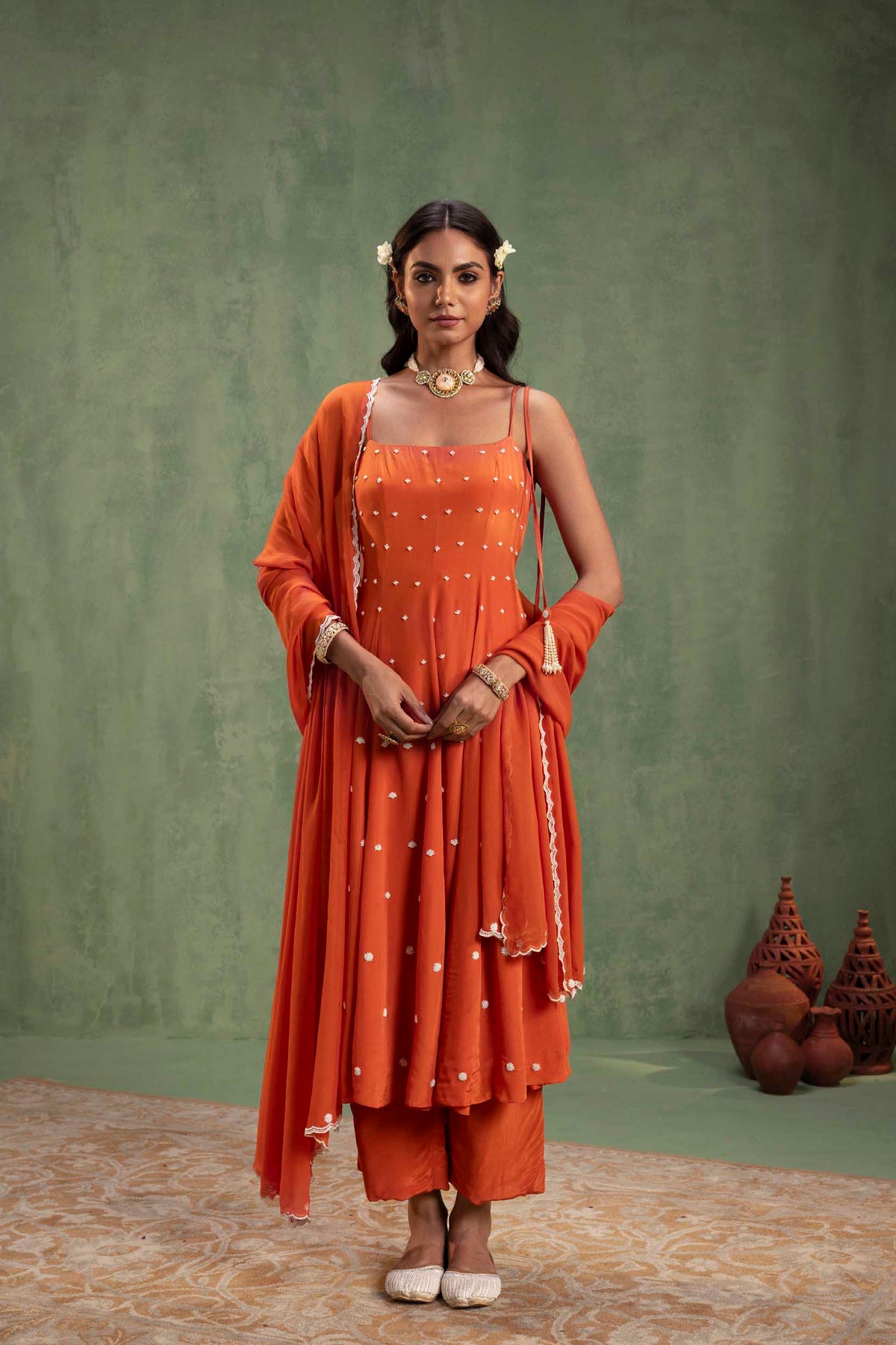 Mili Anarkali Set